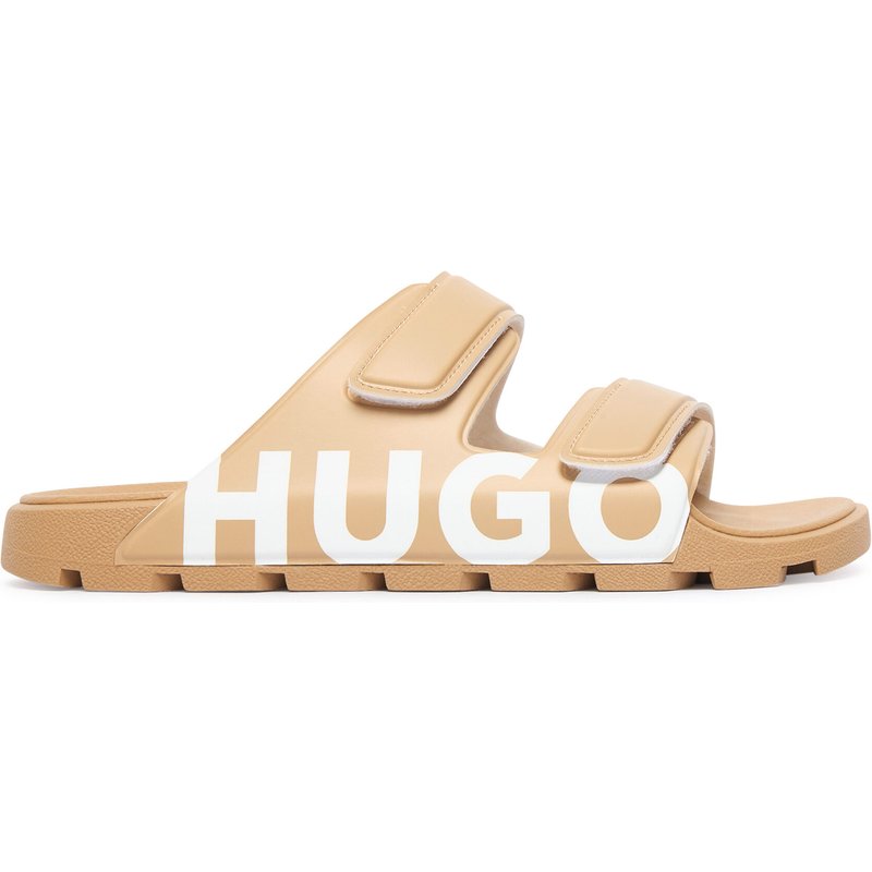 Pantoletten HUGO Evander 50542042 Beige