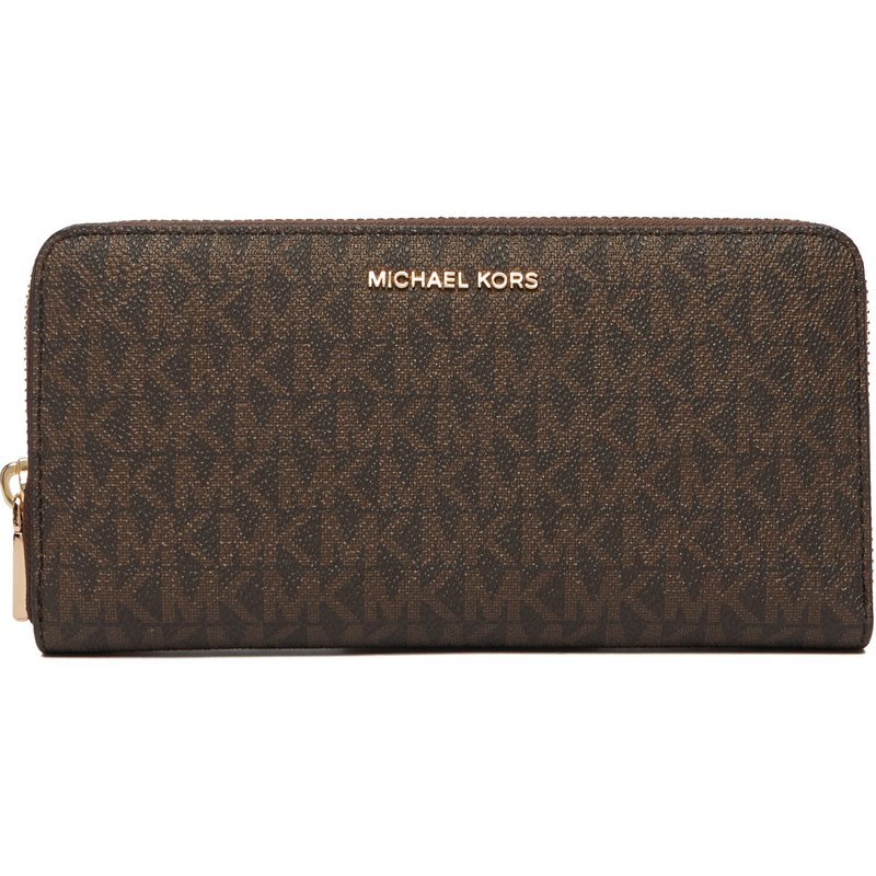 Geldbörse MICHAEL Michael Kors Jet Set 32F5GJ6T7B Braun
