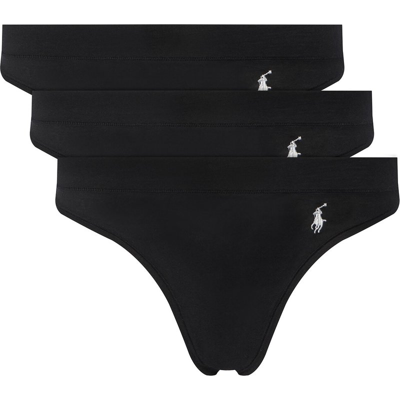 Polo Ralph Lauren Panty-Set 4P0710 Schwarz
