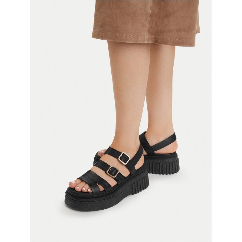 Sandalen Clarks Evamar Strap 26185888 Schwarz