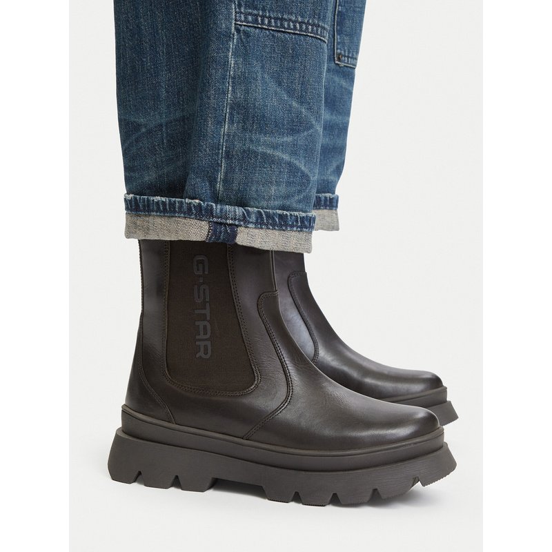 Stiefeletten G-STAR EO-CI12-ALICA-02 Dunkelbraun