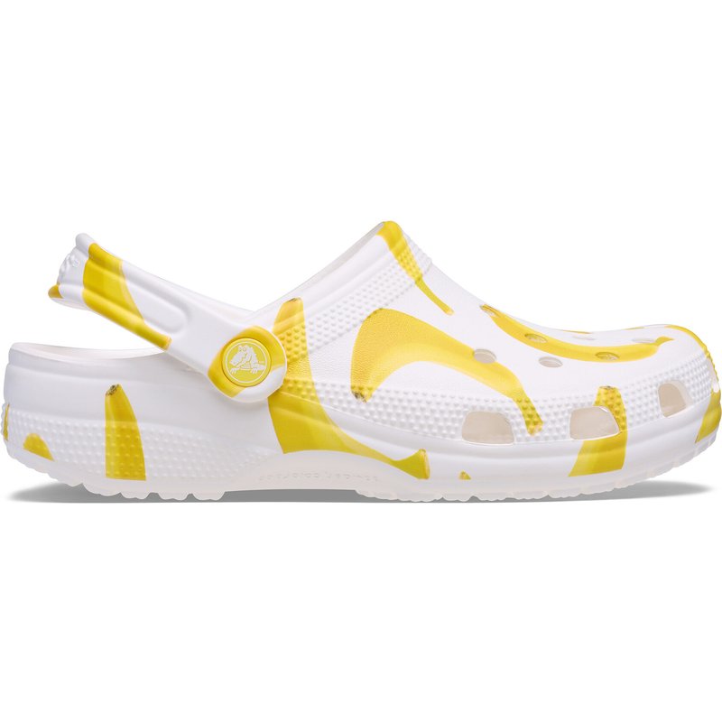 Pantoletten Crocs Classic Fresh Fruits Clog 211008 Weiß