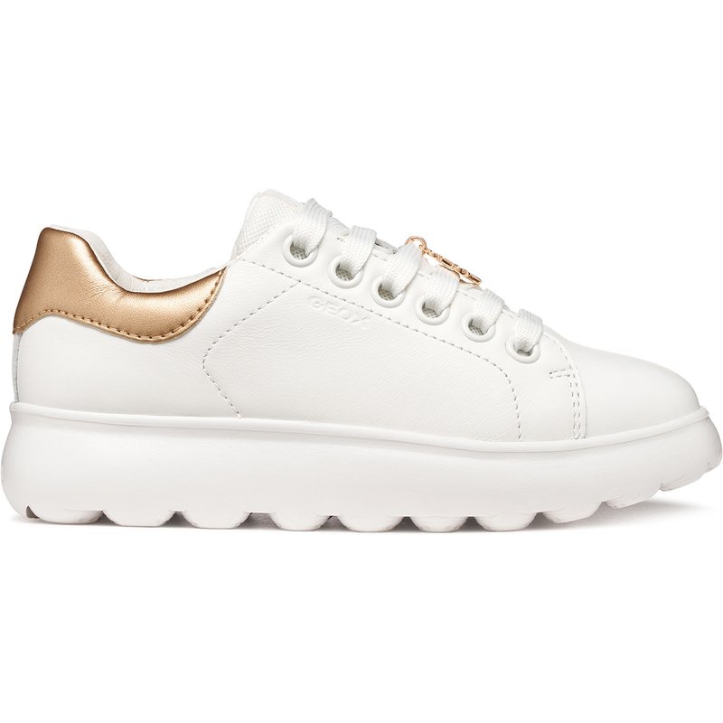 Sneakers Geox J Puffypop Girl J65MRA 00085 C1Z8W S Weiß