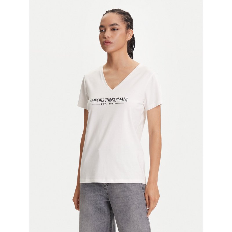 Emporio Armani Underwear T-Shirt EW000409 AF10881 U1131 Weiß Regular Fit