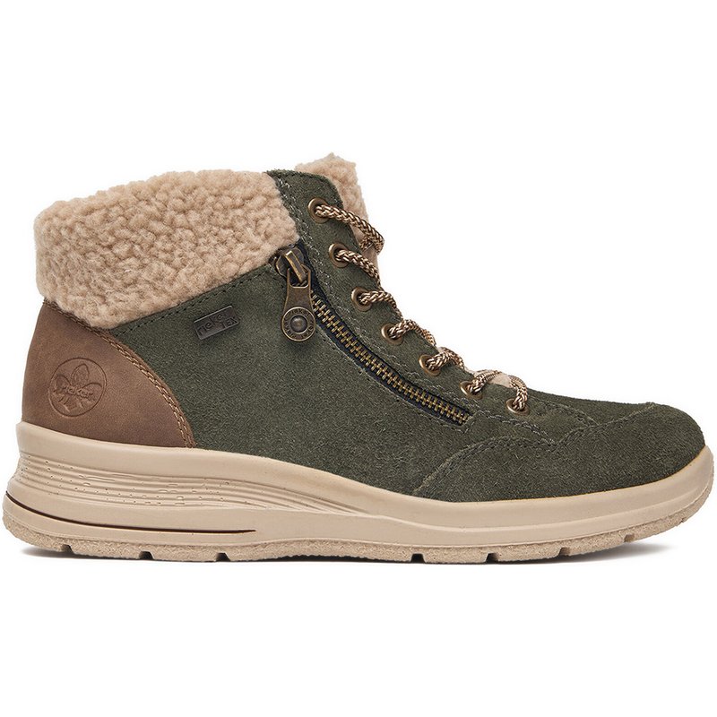 Schnürschuhe Rieker CEO-L7701-54 Dunkelgrün