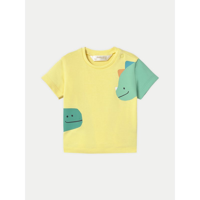 Mayoral T-Shirt 1037 Gelb Regular Fit