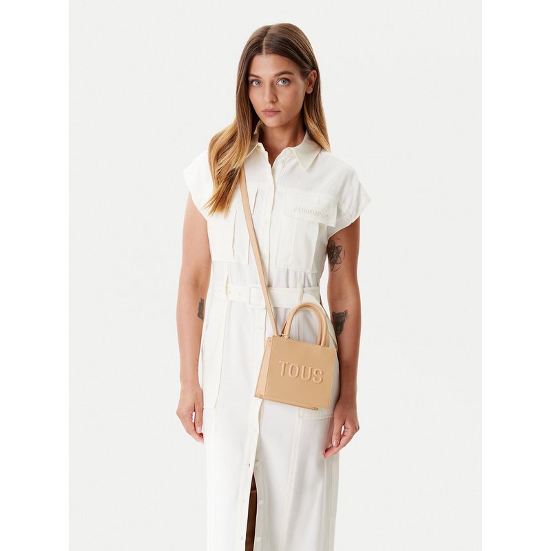 Handtasche TOUS Brenda 2002106645 Beige