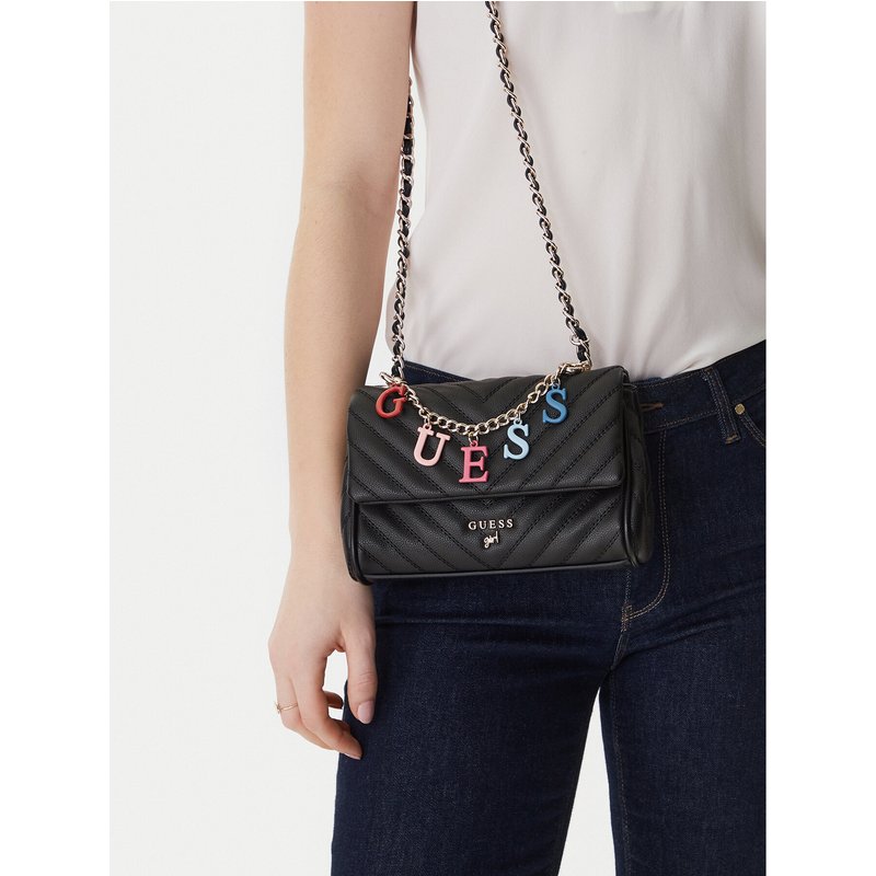 Handtasche Guess J4YZ45 WFZL0 Schwarz