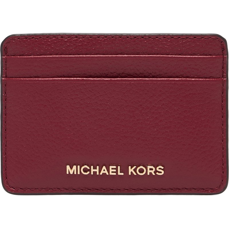 Kreditkartenetui MICHAEL Michael Kors 32F7GF6D0L Dunkelrot