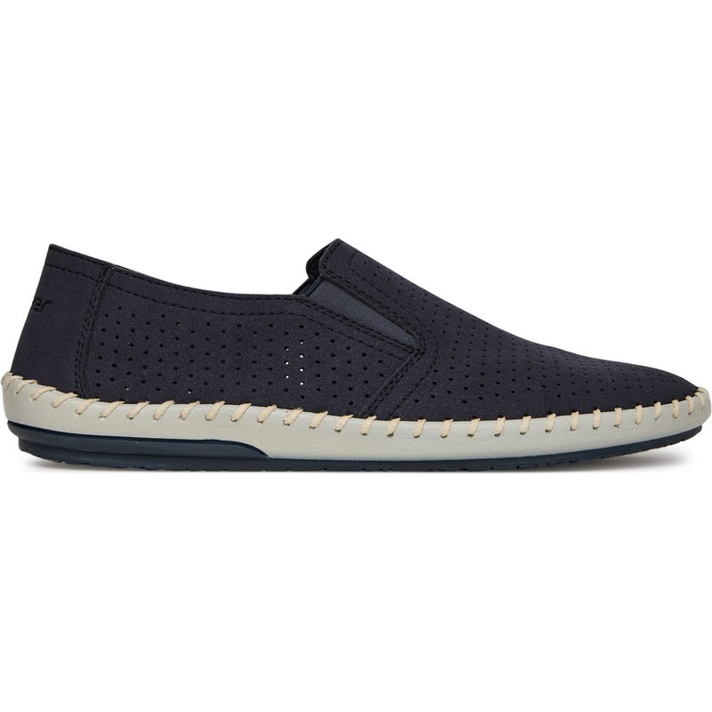 Halbschuhe Rieker B4555-14 Dunkelblau
