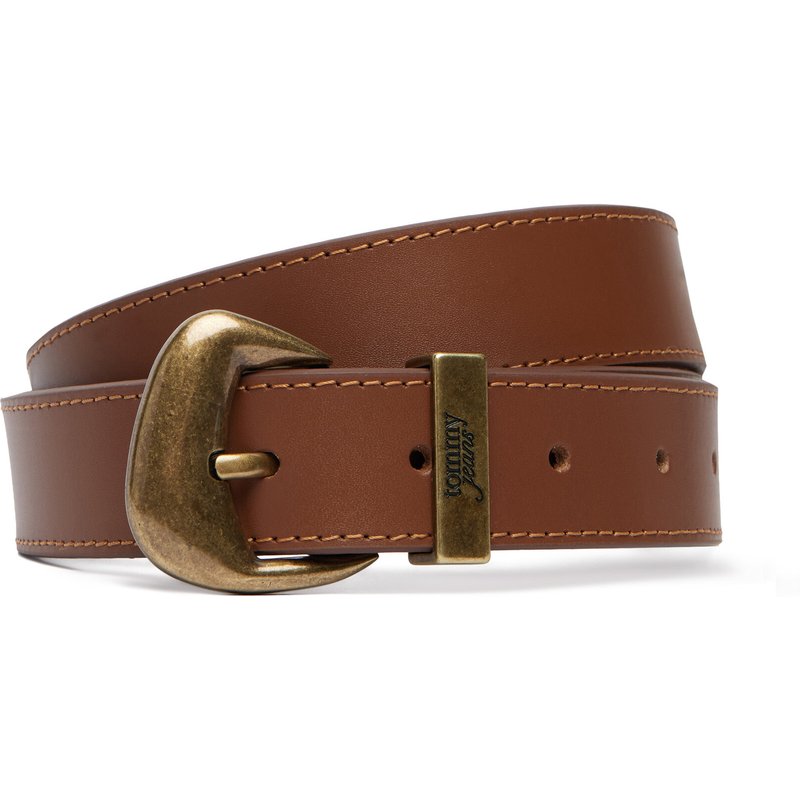 Gürtel Tommy Jeans Tjw Cool Brass 30 AW0AW18845 Braun