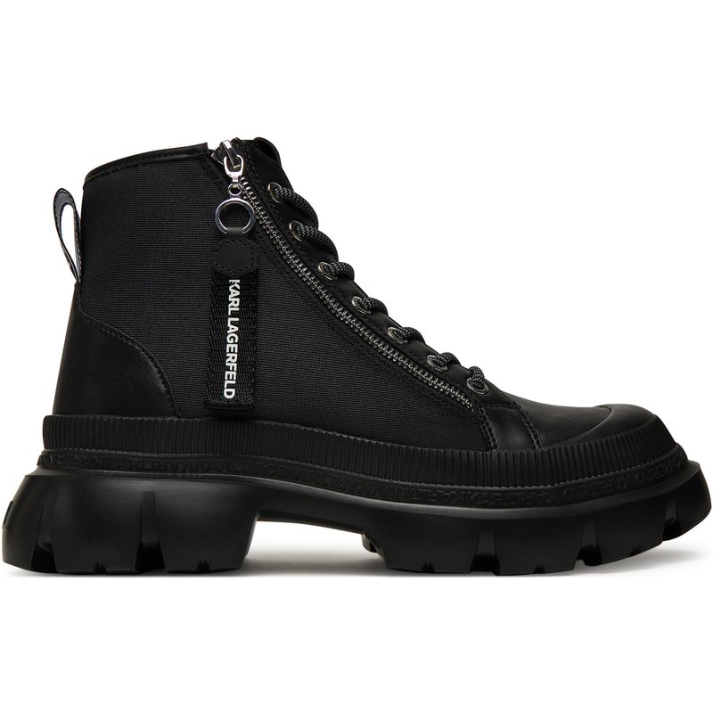 Schnürstiefeletten KARL LAGERFELD KL43543 Schwarz