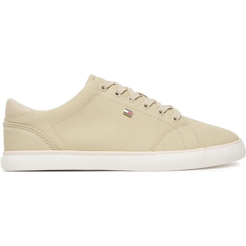 Sneakers Tommy Hilfiger Th Low Profile Vulc Canvas FW0FW09102 Beige