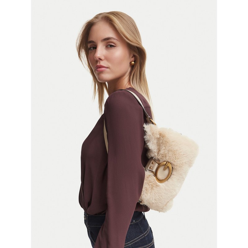 Handtasche Guess Camden Mini HWFB93 08720 Beige