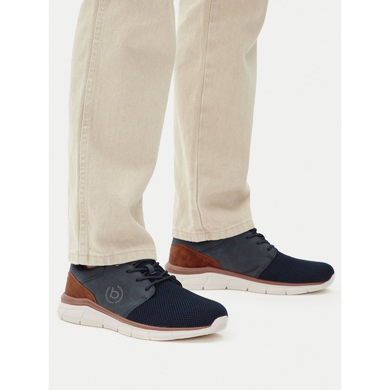 Halbschuhe Bugatti 341-AFA01-6900 Dunkelblau