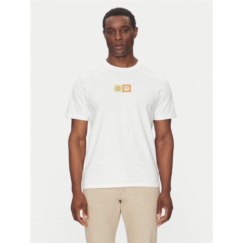 Element T-Shirt ELYZT00492 Weiß Regular Fit