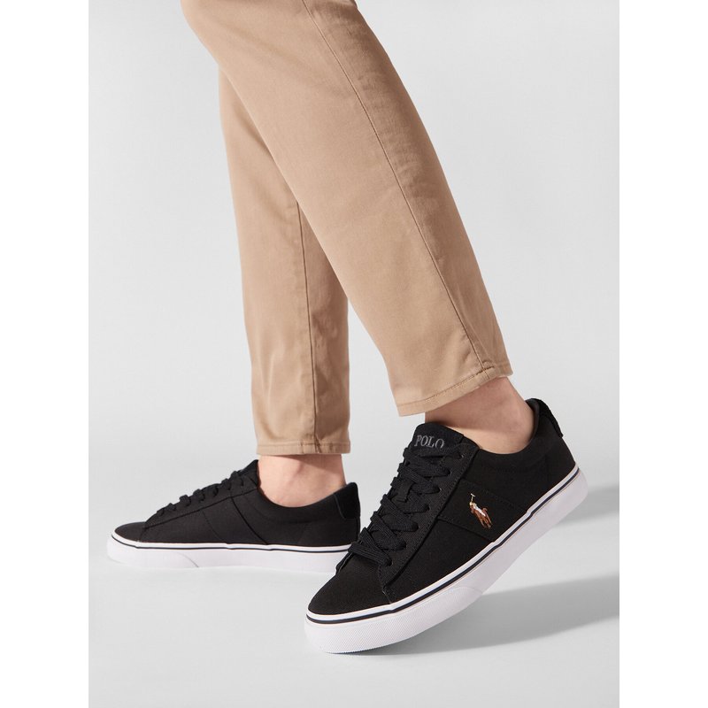 Sneakers aus Stoff Polo Ralph Lauren Sayer 816749369001 Schwarz