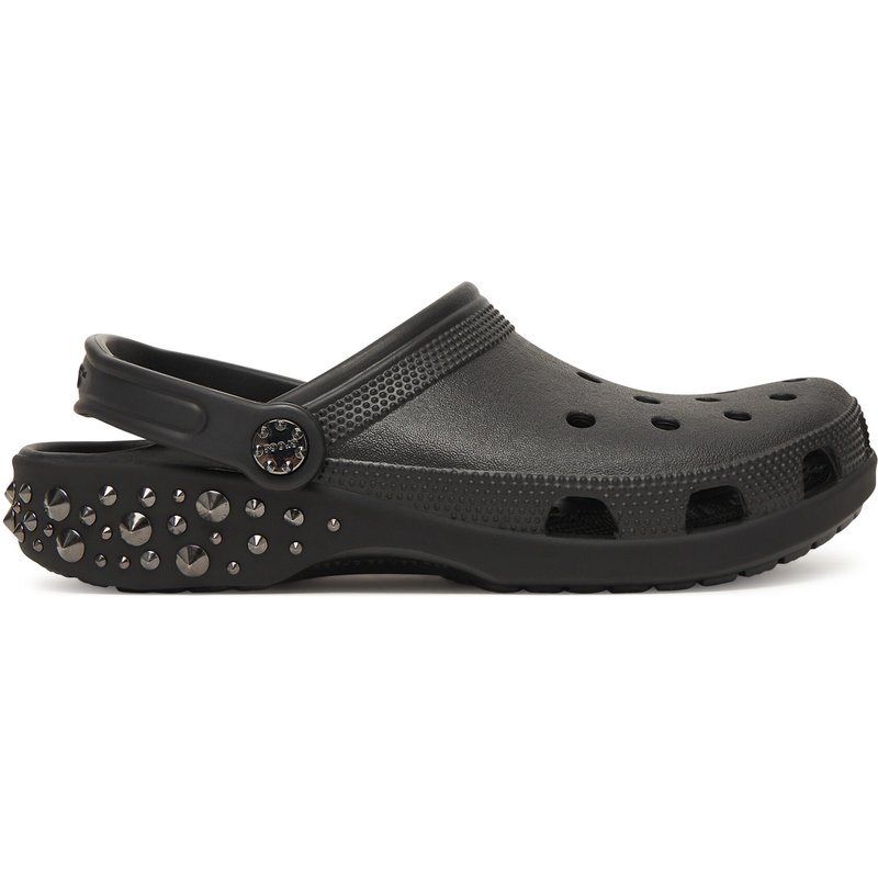 Pantoletten Crocs Classic Studded 211596 Schwarz