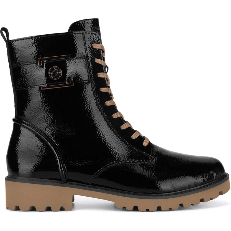 Schnürschuhe Remonte D8663-00 Schwarz