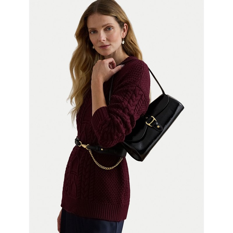 Handtasche LAUREN RALPH LAUREN 431P04068001 Schwarz