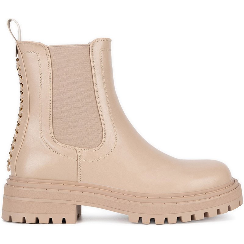 Klassische Stiefeletten Jenny Fairy HY60208-1 Beige