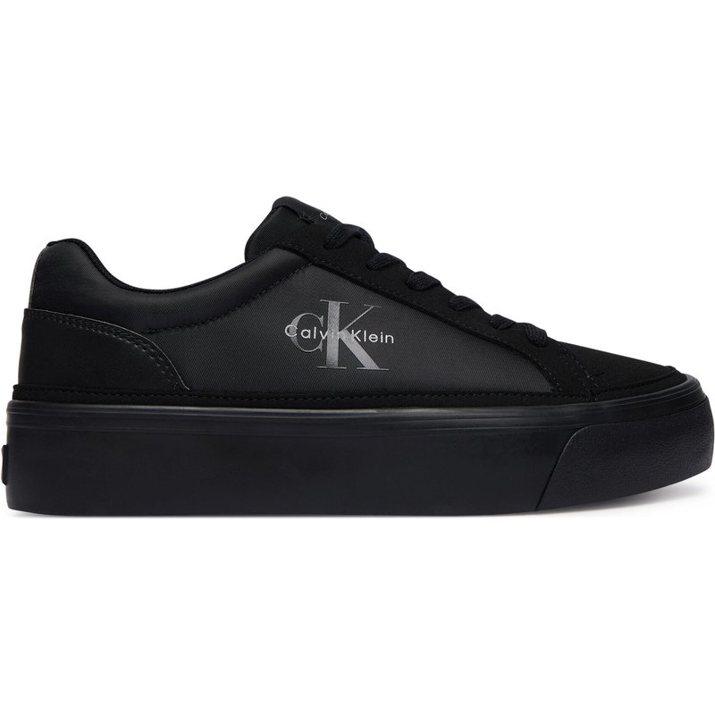 Sneakers Calvin Klein Vulc Flatf Laceup Ny-Su HW0HW03086 Schwarz