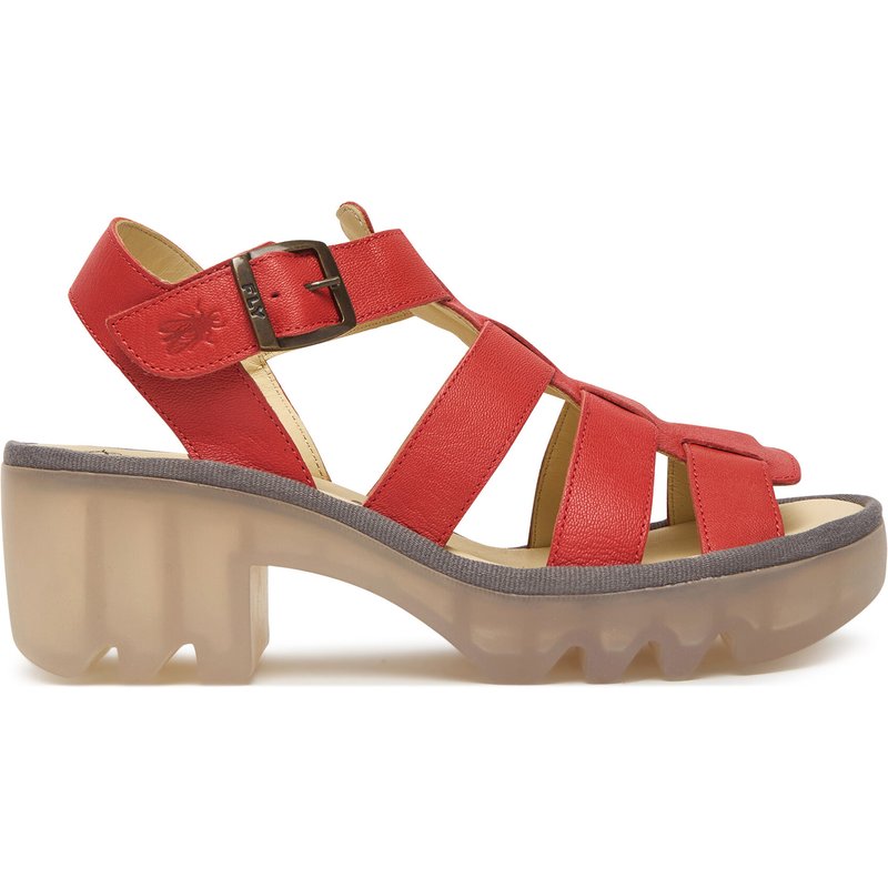 Sandalen Fly London Terffly P501614 Rot