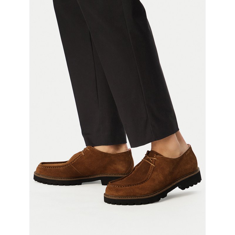 Halbschuhe HUGO Draven 50573676 Braun