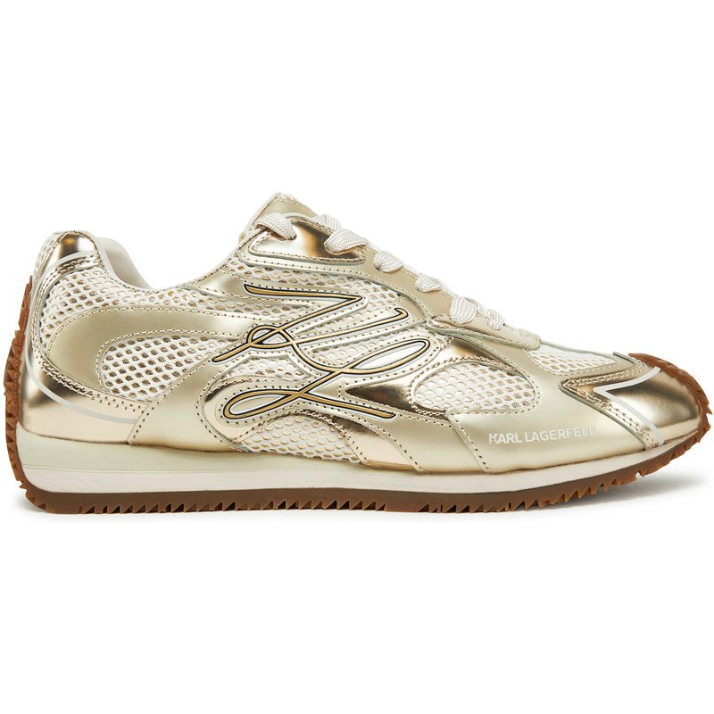 Sneakers KARL LAGERFELD Velocette KL63925 Goldfarben