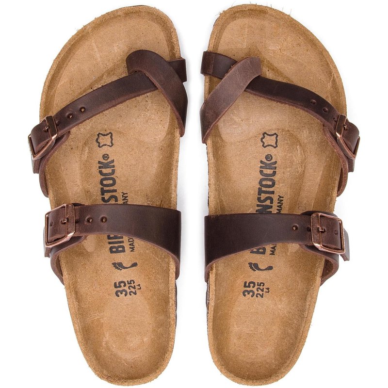 Zehentrenner Birkenstock Mayari 0071023 Braun