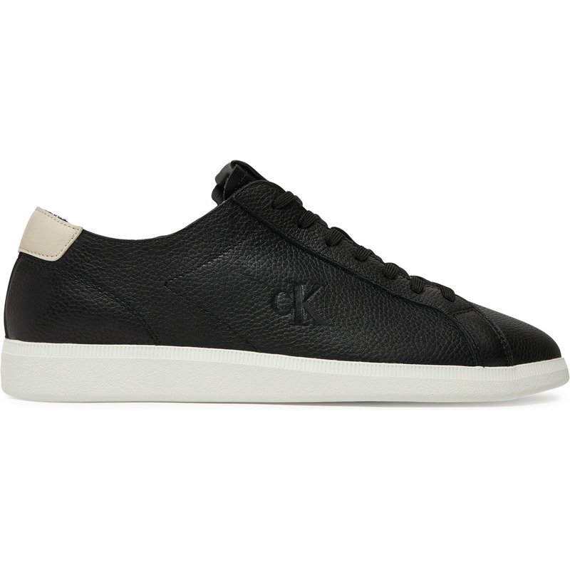 Sneakers Calvin Klein Jeans Low Profile Cupsole Tmb Lth YM0YM01331 Schwarz