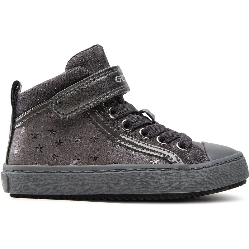 Sneakers aus Stoff Geox J Kalispera G. I J744GI 0DHAJ C1006 M Grau
