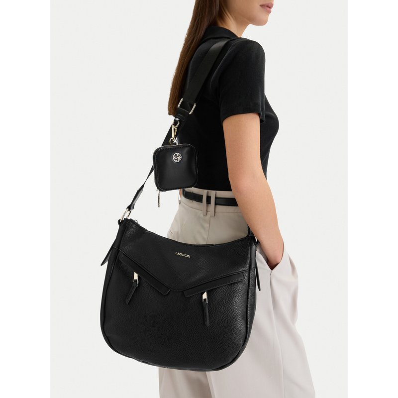 Handtasche Lasocki CEO-LSK-X-002-07 Schwarz