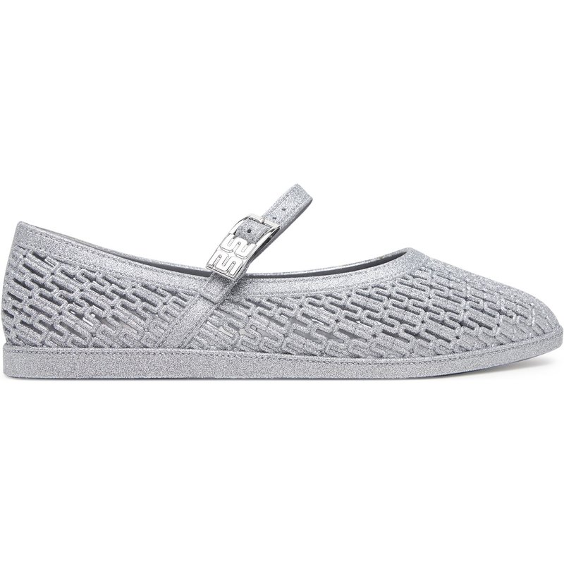 Ballerinas Melissa Harper 37108 Silberfarben