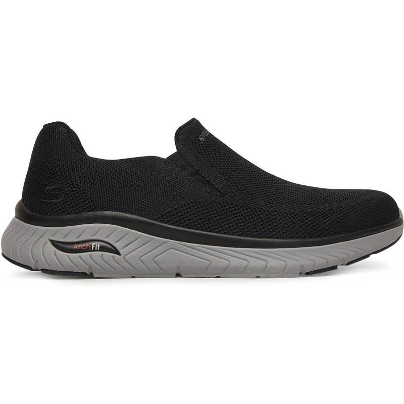 Sneakers Skechers Arch Fit Crosser Slip-On Sports 205345/BLK Schwarz