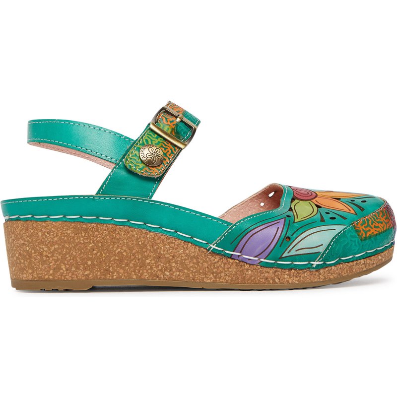 Sandalen Laura Vita Facscineo 02 Grün