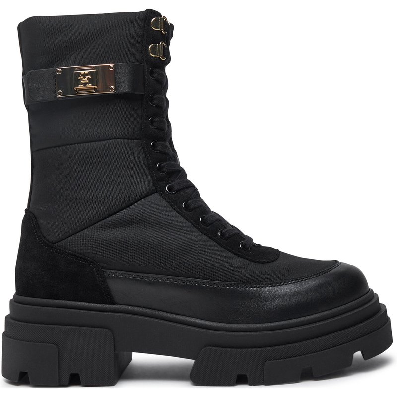 Schnürstiefeletten Tommy Hilfiger FW0FW08246 Schwarz