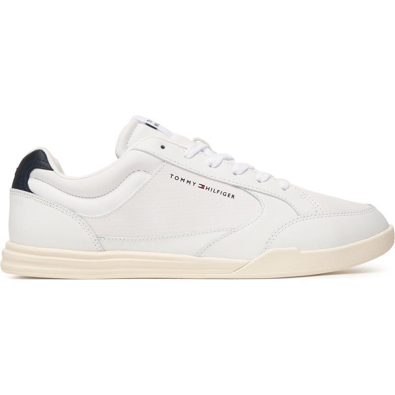 Sneakers Tommy Hilfiger Lo Pro Cupsole Perf Leather FM0FM05944 Weiß