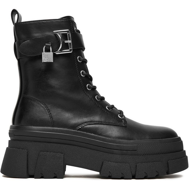 Schnürschuhe DeeZee 60165-6 Schwarz