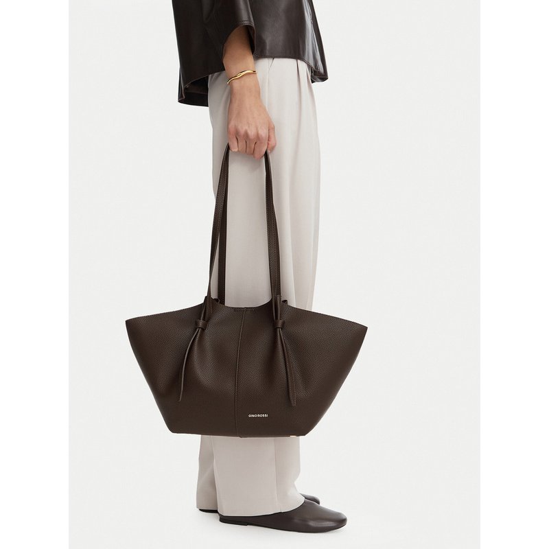 Handtasche GINO ROSSI C-LDA92256 Dunkelbraun
