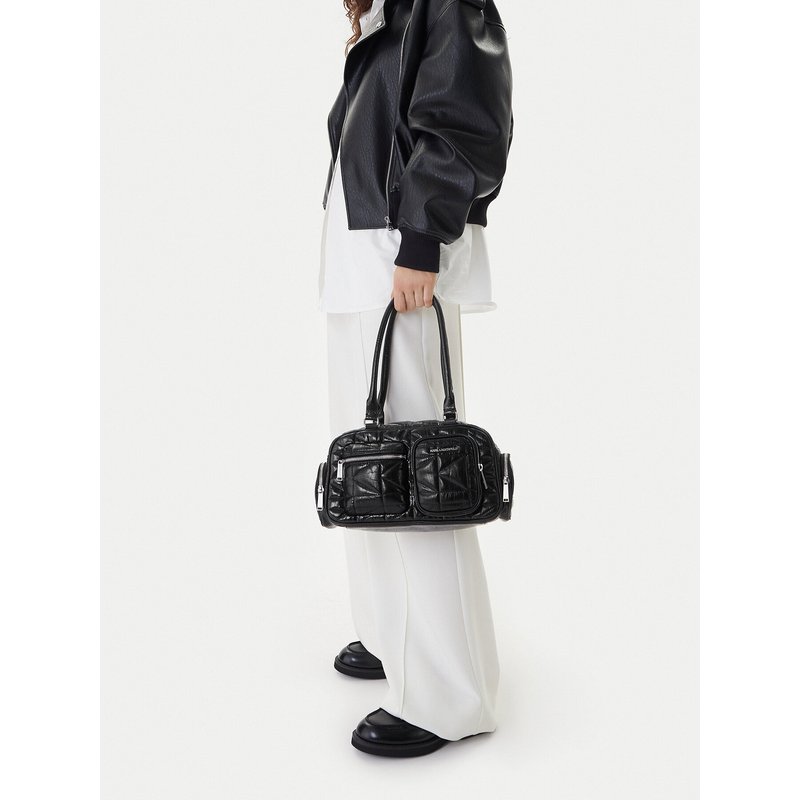 Handtasche KARL LAGERFELD B1W30089 Schwarz