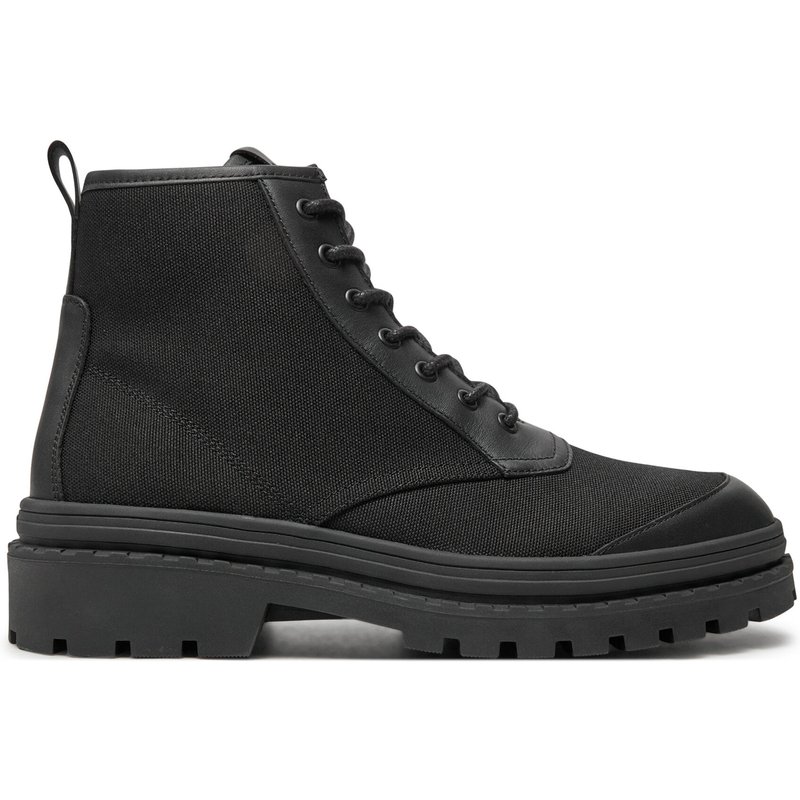 Schnürstiefeletten Boss Nebular Halb Tecvlt 50523466 Schwarz