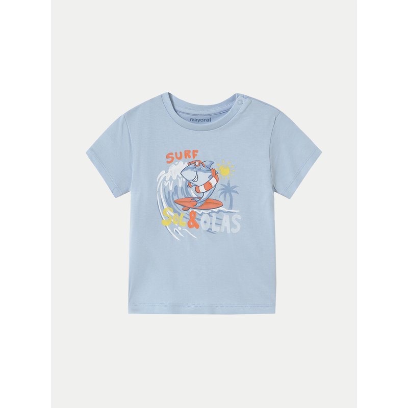 Mayoral T-Shirt 1065 Himmelblau Regular Fit