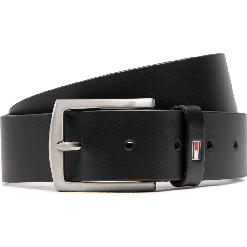 Herrengürtel Tommy Hilfiger New Denton 3.5 Belt AM0AM08360 Schwarz
