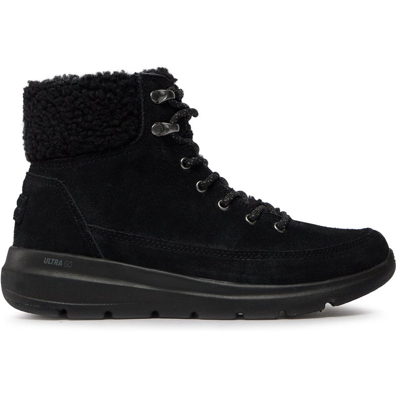 Schnürschuhe Skechers Glacial Ultra Woodlands 16677/BBK Schwarz