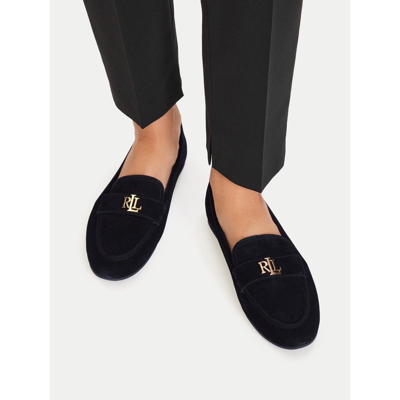 Slipper LAUREN RALPH LAUREN 802946809005 Schwarz