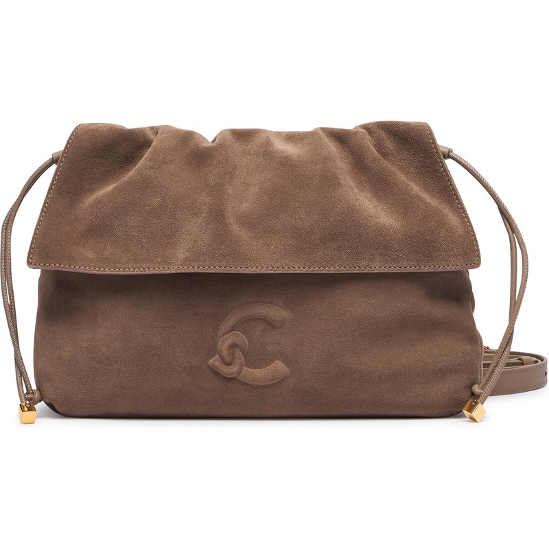 Handtasche Coccinelle V9G Coccinellelidia Suede Bim E1 V9G 13 04 01 Dunkelbeige