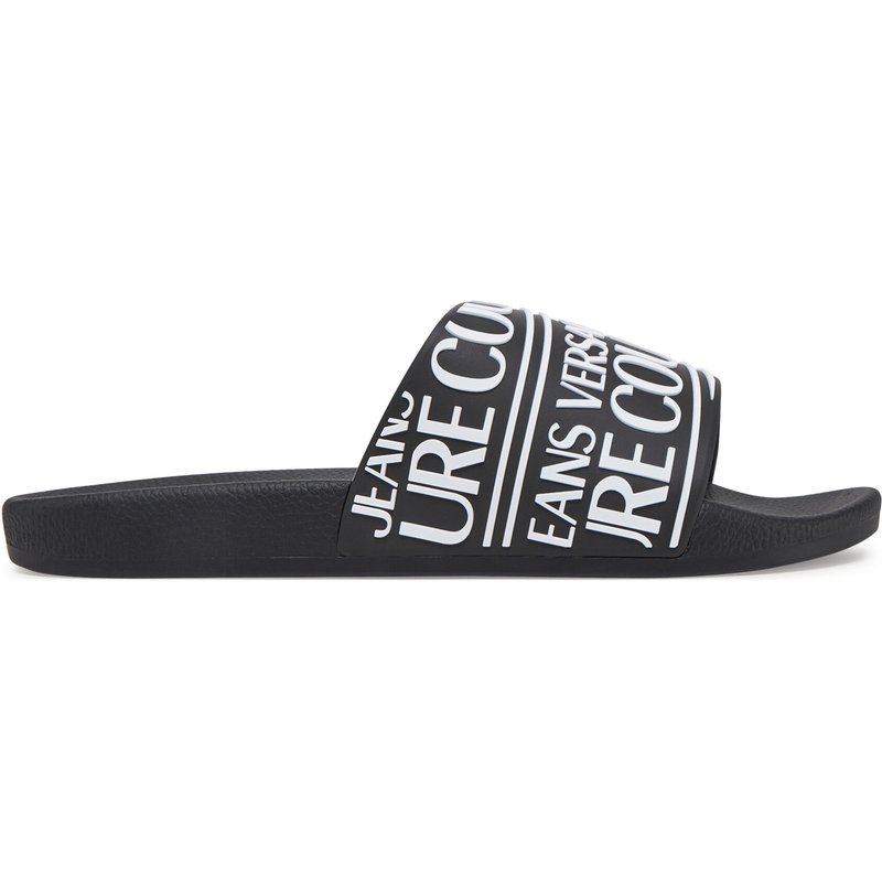 Pantoletten Versace Jeans Couture 78YA3SQ1 Schwarz