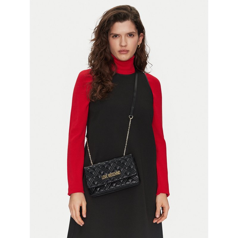 Handtasche LOVE MOSCHINO JC4097PP1MLA0000 Schwarz