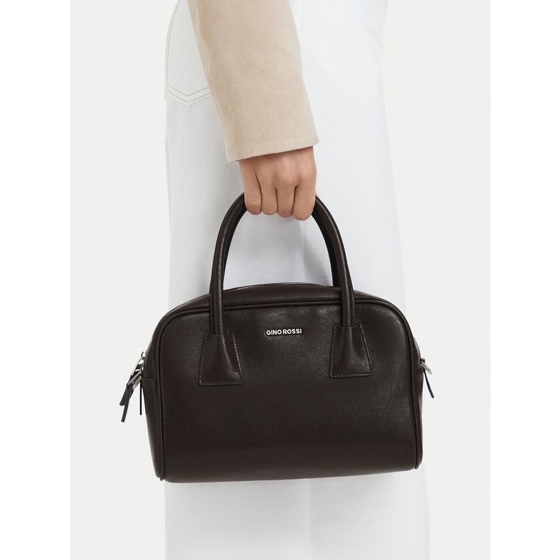 Handtasche GINO ROSSI EO-LA321-268 Dunkelbraun